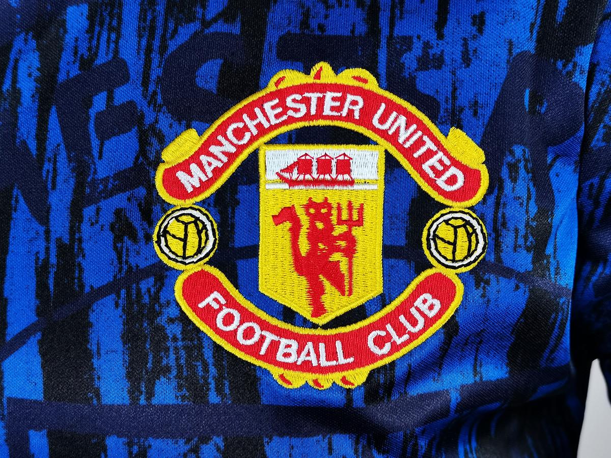 Manchester United 92/93 Men's Away Retro Long Sleeve Shirt