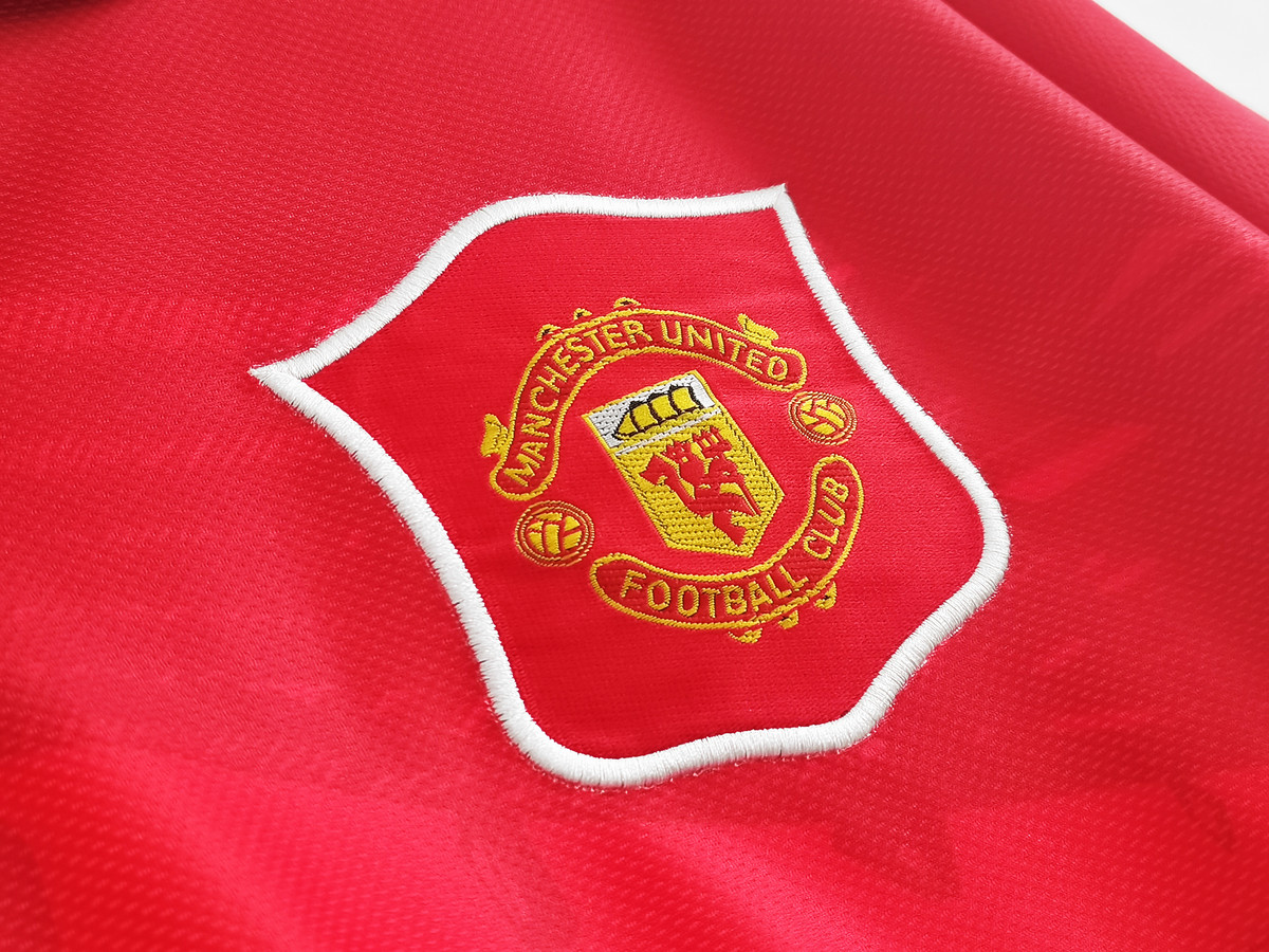 Manchester United 94/96 Men's Home Retro Long Sleeve Shirt