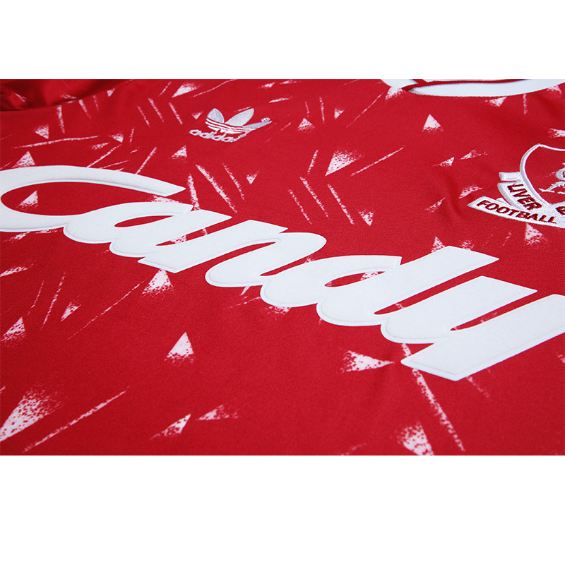 Liverpool 89/91 Men's Home Retro Long Sleeve Shirt