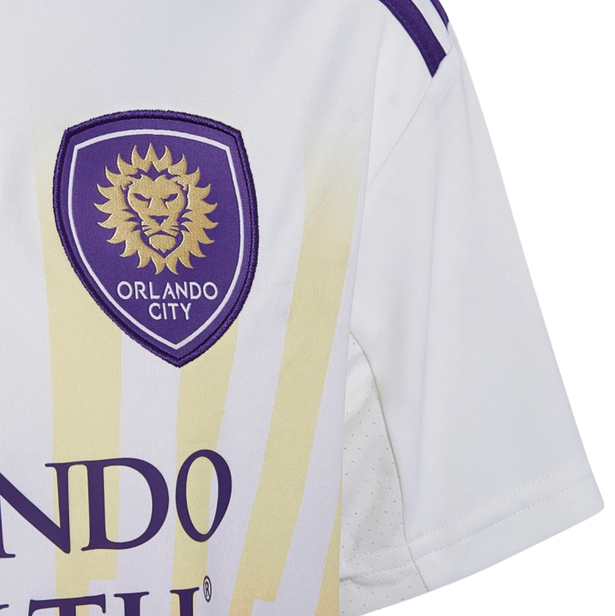 Orlando City SC 2022 Kid's Away Shirt and Shorts