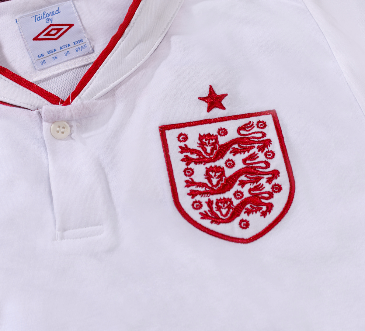 England 2012 Men's Home Retro Shirt