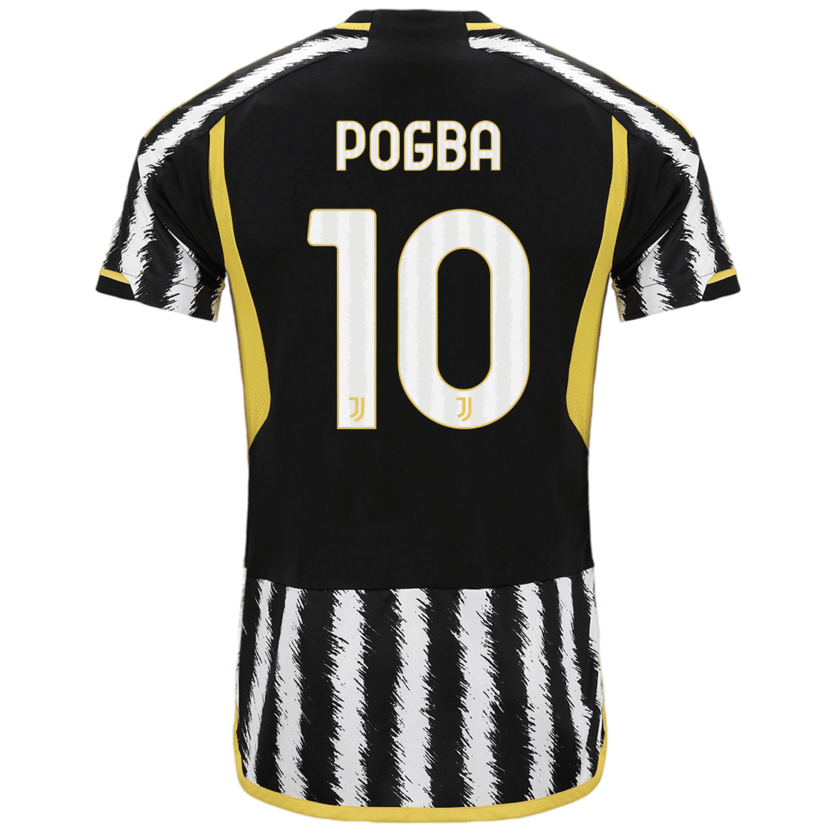POGBA #10 Juventus 23/24 Stadium Men's Home Shirt
