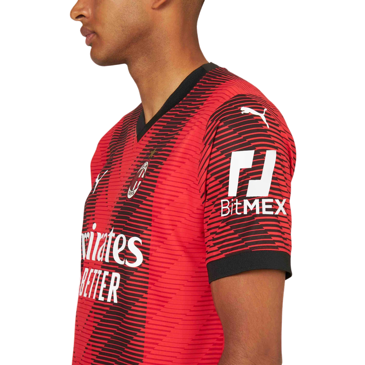 AC Milan 23/24 Authentic Men's Home Shirt