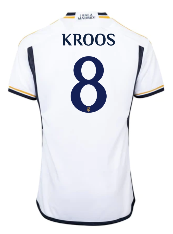 KROOS #8 Real Madrid 23/24 Stadium Men's Home Shirt