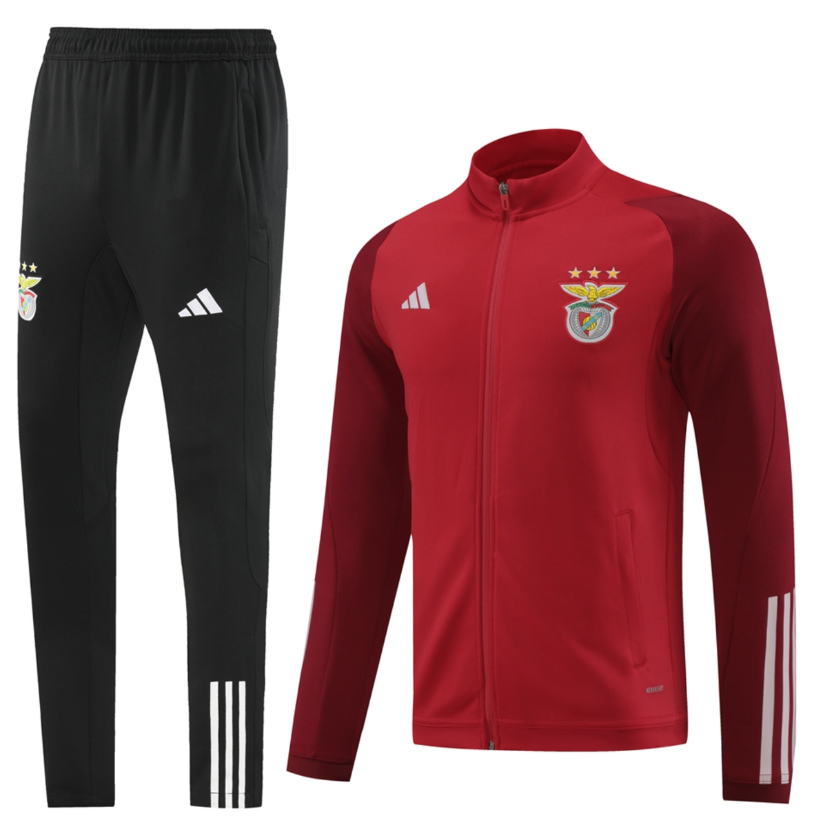 Benfica 23/24 Men's Red Long Zip Jacket