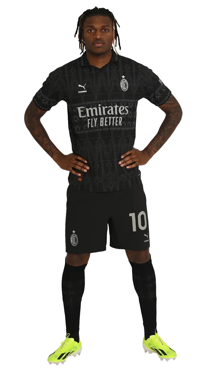 AC Milan X Pleasures 23/24 Stadium Men's Dark Shirt