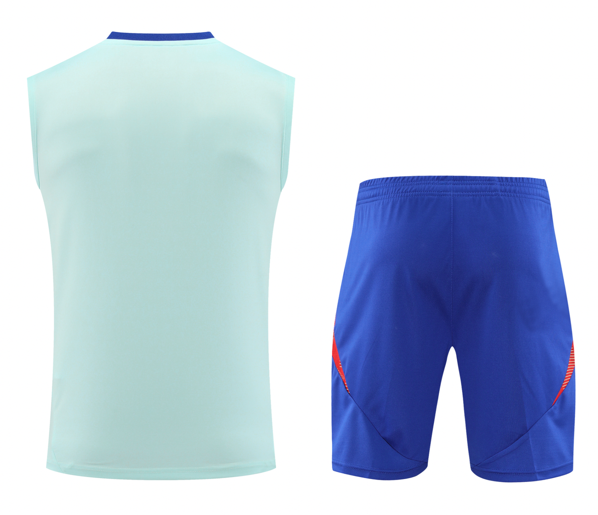 Spain 2024 Men's Light Blue Training Tank Top