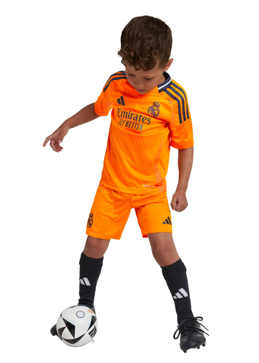 BELLINGHAM #5 Real Madrid 24/25 Kid's Away Shirt and Shorts