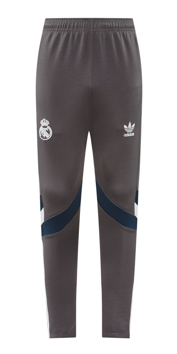 Real Madrid 24/25 Men's Gray Long Zip Jacket