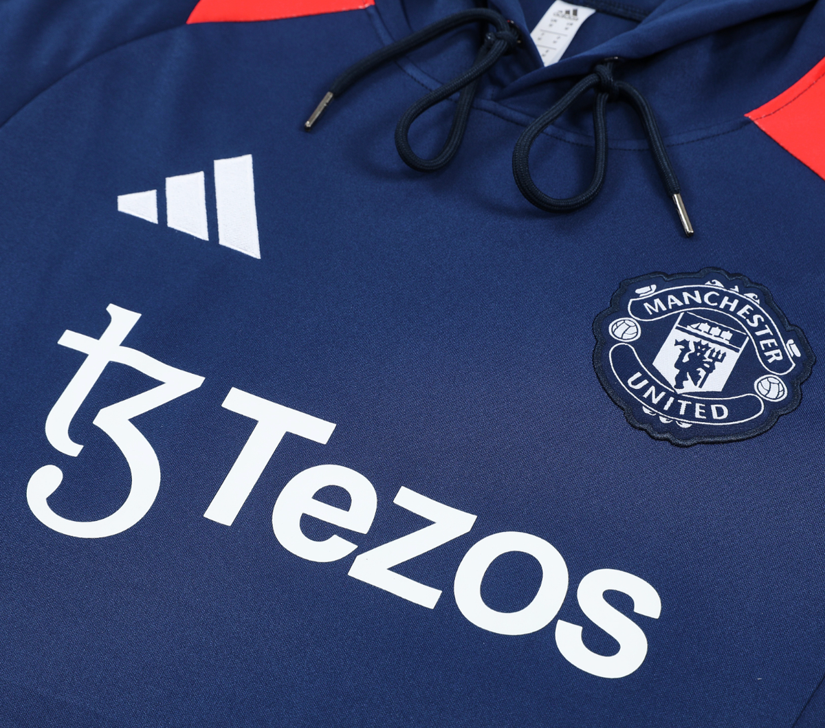 Manchester United 24/25 Men's Blue Hoodie Tracksuit