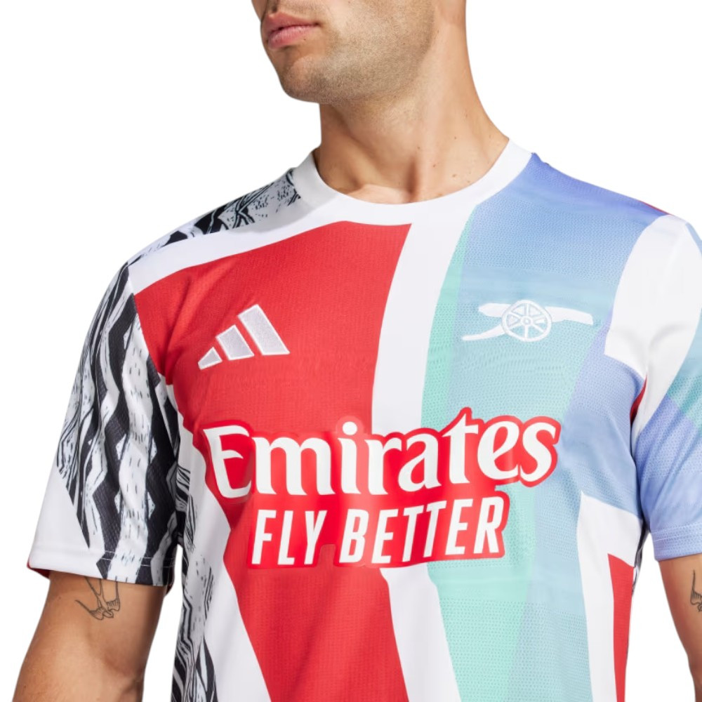 Arsenal 24/25 Men's Blue-Red Pre-Match Shirt