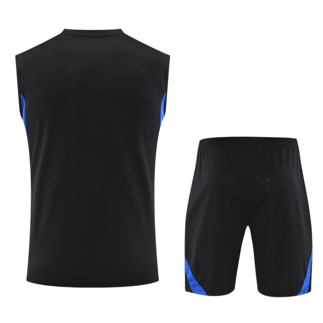 Manchester United 25/26 Men's Black Training Tank Top