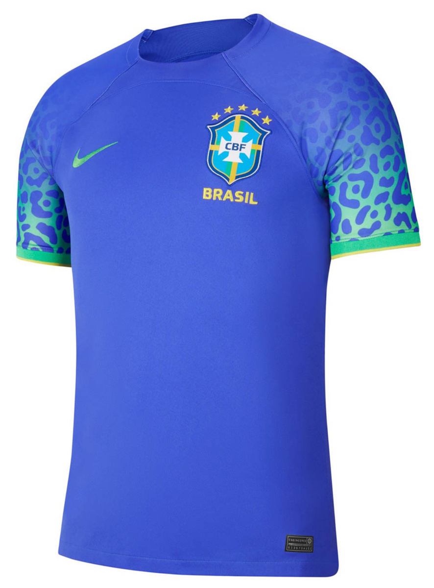Brazil 22/23 Kid's Away Shirt and Shorts