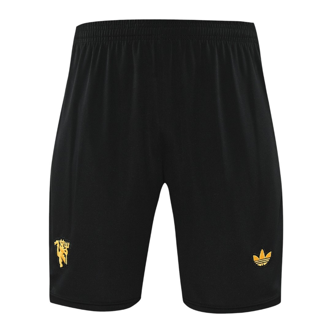 Manchester United 25/26 Men's Black-Gold Terrace Icon Tank Top