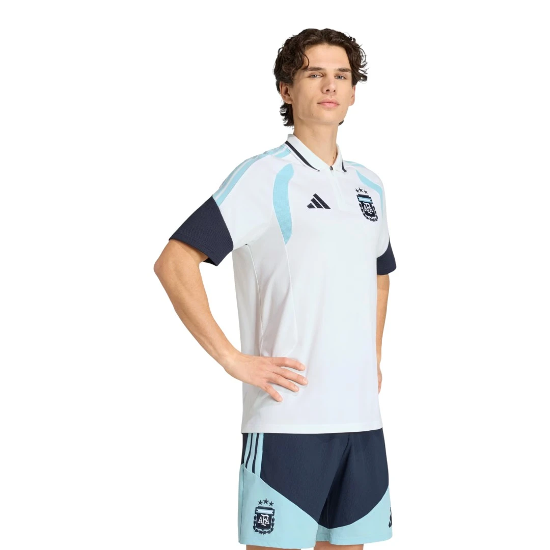 Argentina 2026 Men's White Training Polo
