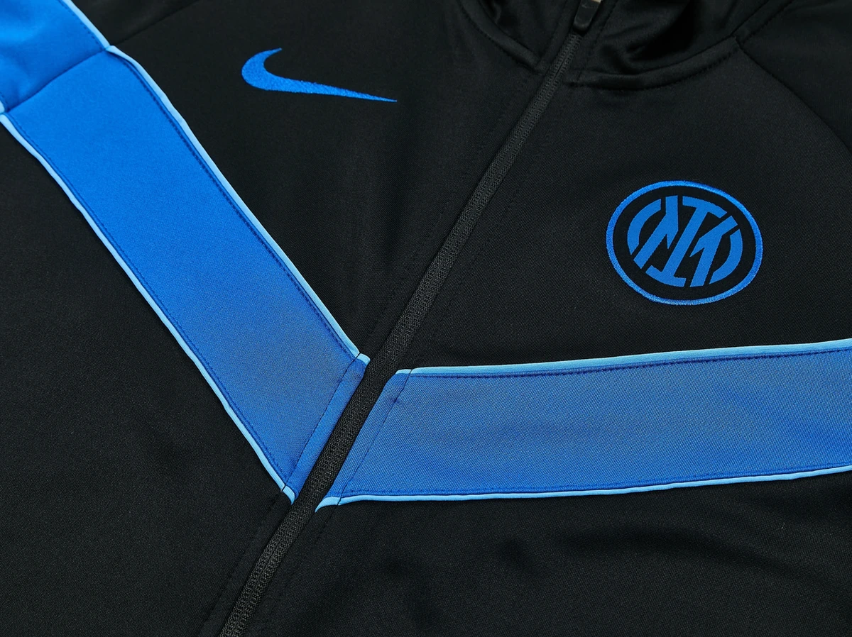 Inter Milan 26/27 Men's Black Long Zip Tracksuit