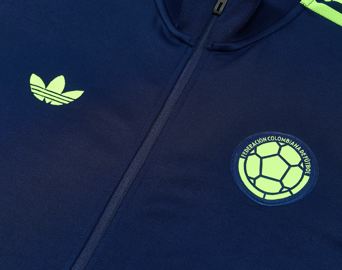 Colombia 2026 Men's Blue Long Zip Tracksuit