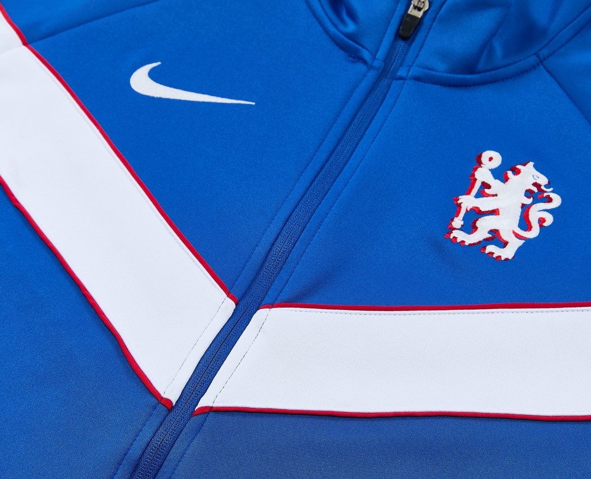 Chelsea 26/27 Men's Blue Long Zip Tracksuit