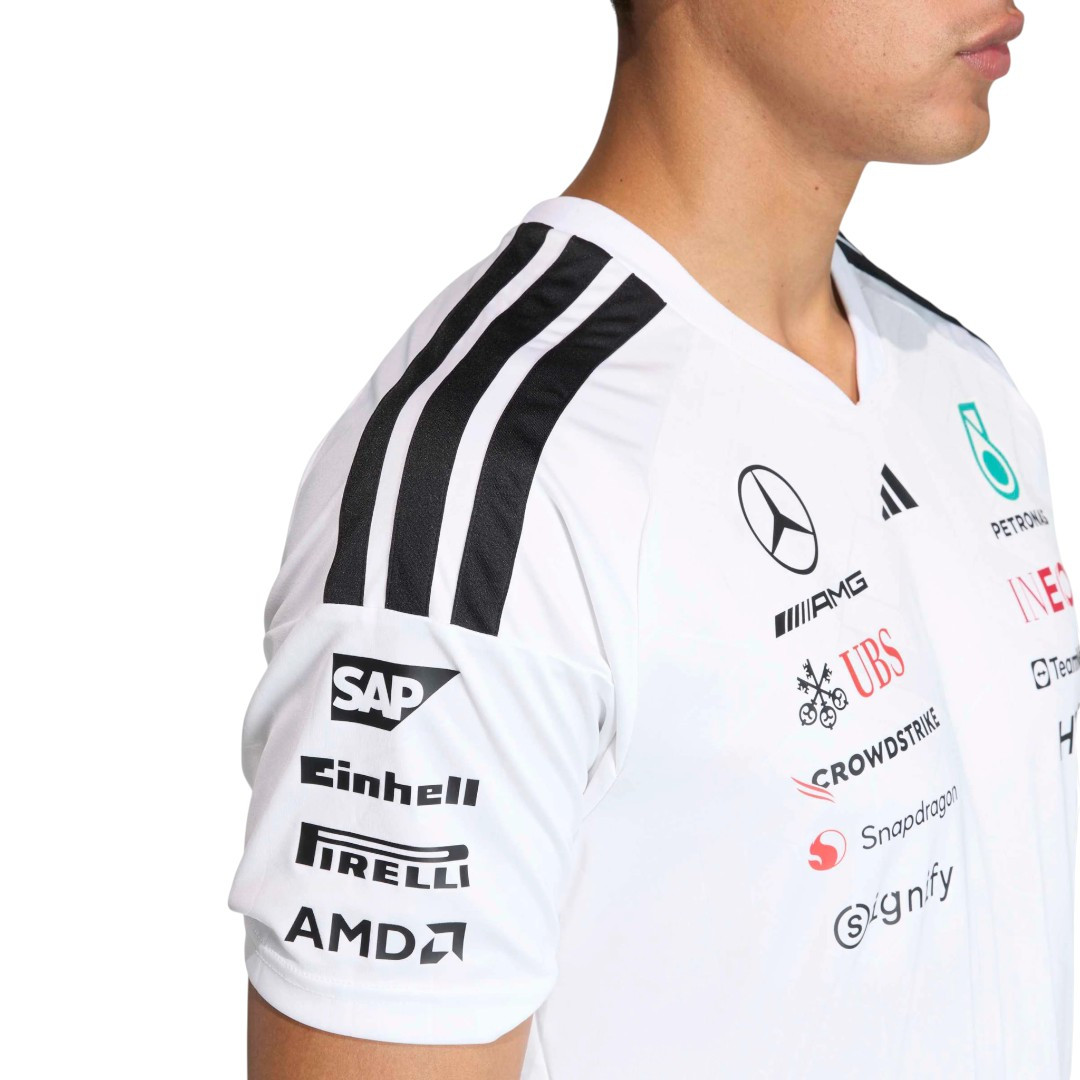Mercedes-AMG 2026 White Team Driver Tee