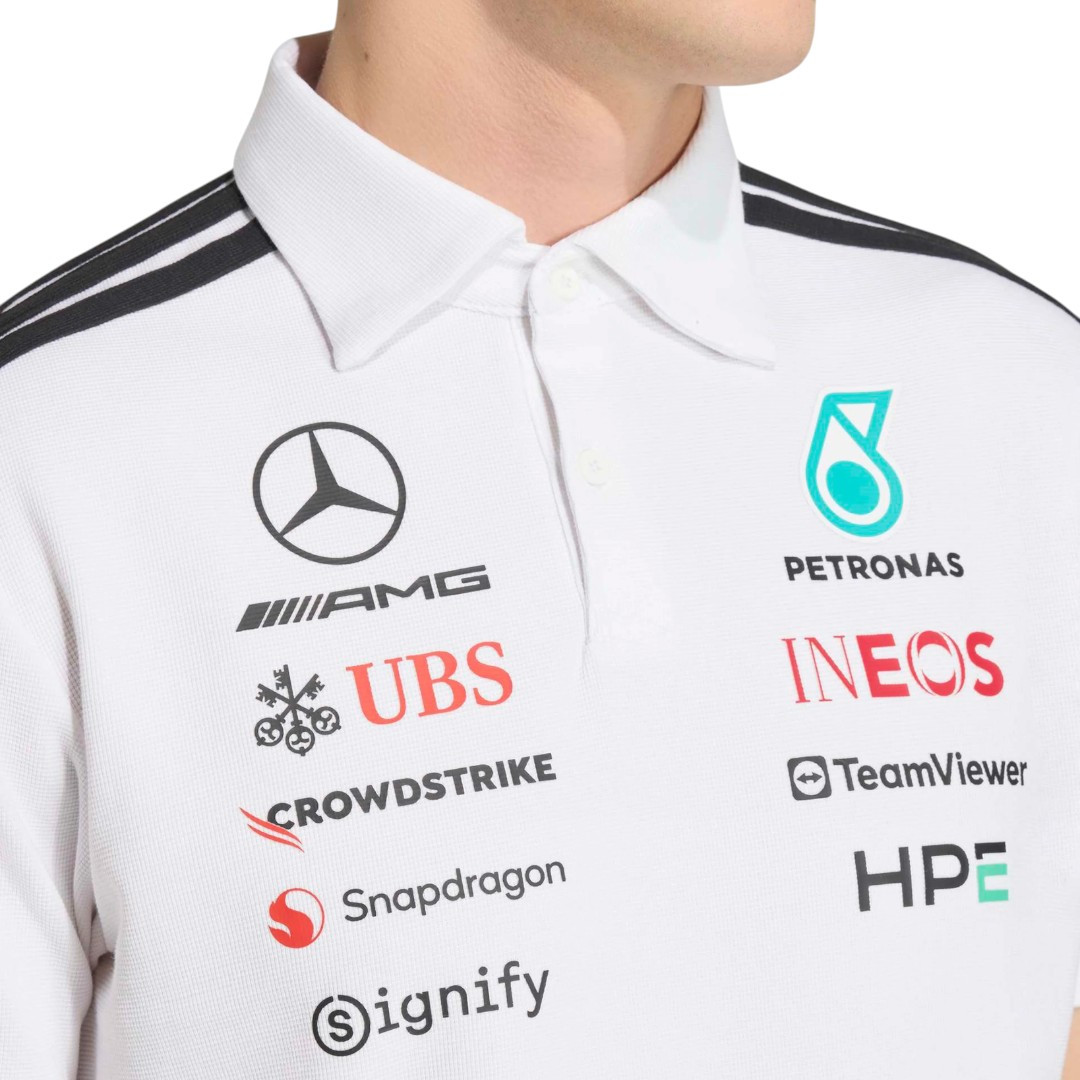 Mercedes-AMG 2026 White Team Polo