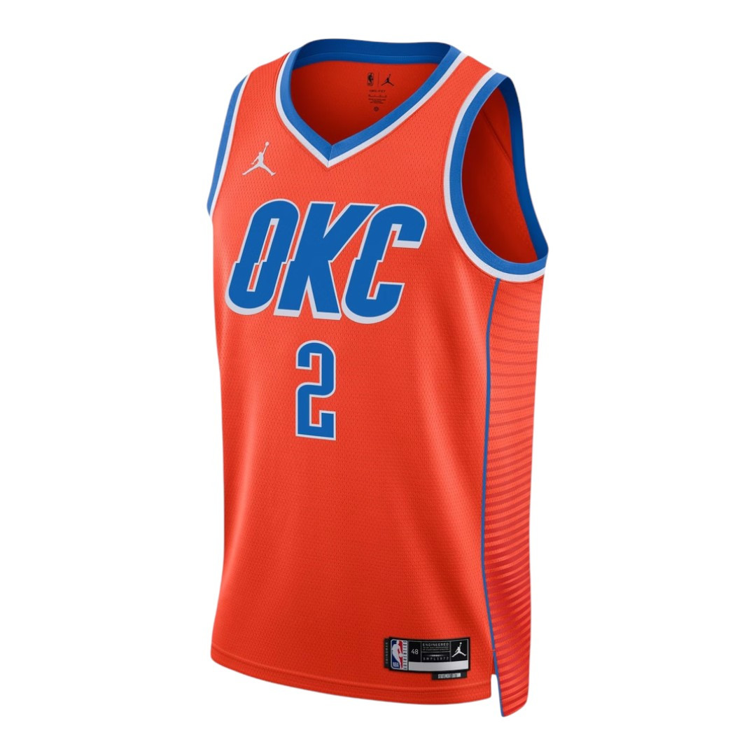 GILGEOUS-ALEXANDER #2 Oklahoma City Thunder 26/27 Men's Swingman Jersey - Statement