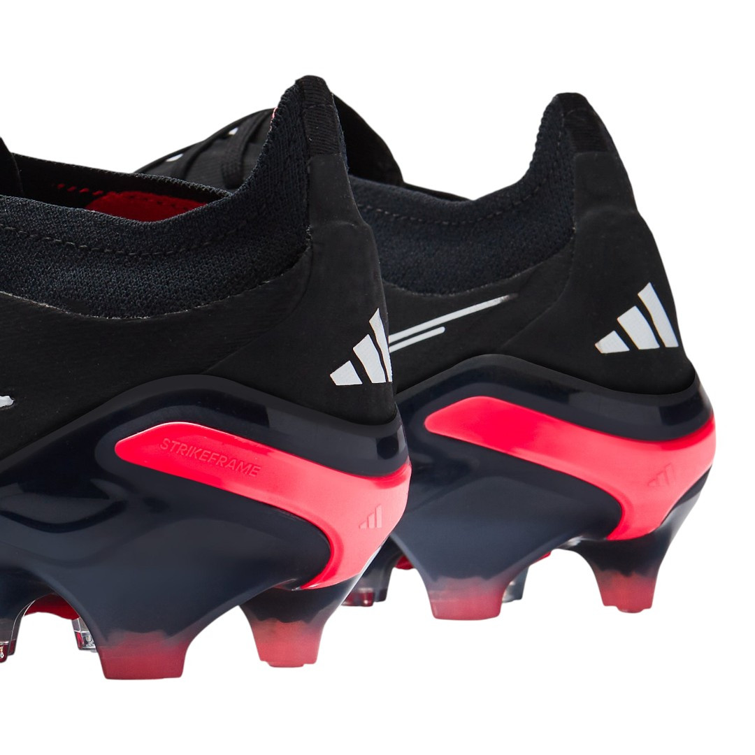 Predator Elite FG - Black/White/Red