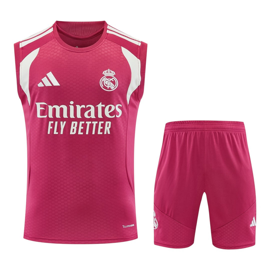 Real Madrid 26/27 Men's Pink Training Tank Top
