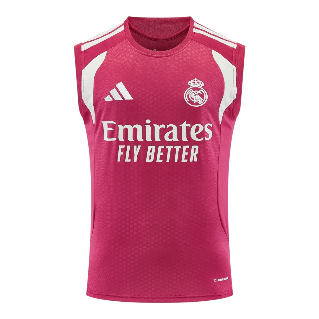 Real Madrid 26/27 Men's Pink Training Tank Top