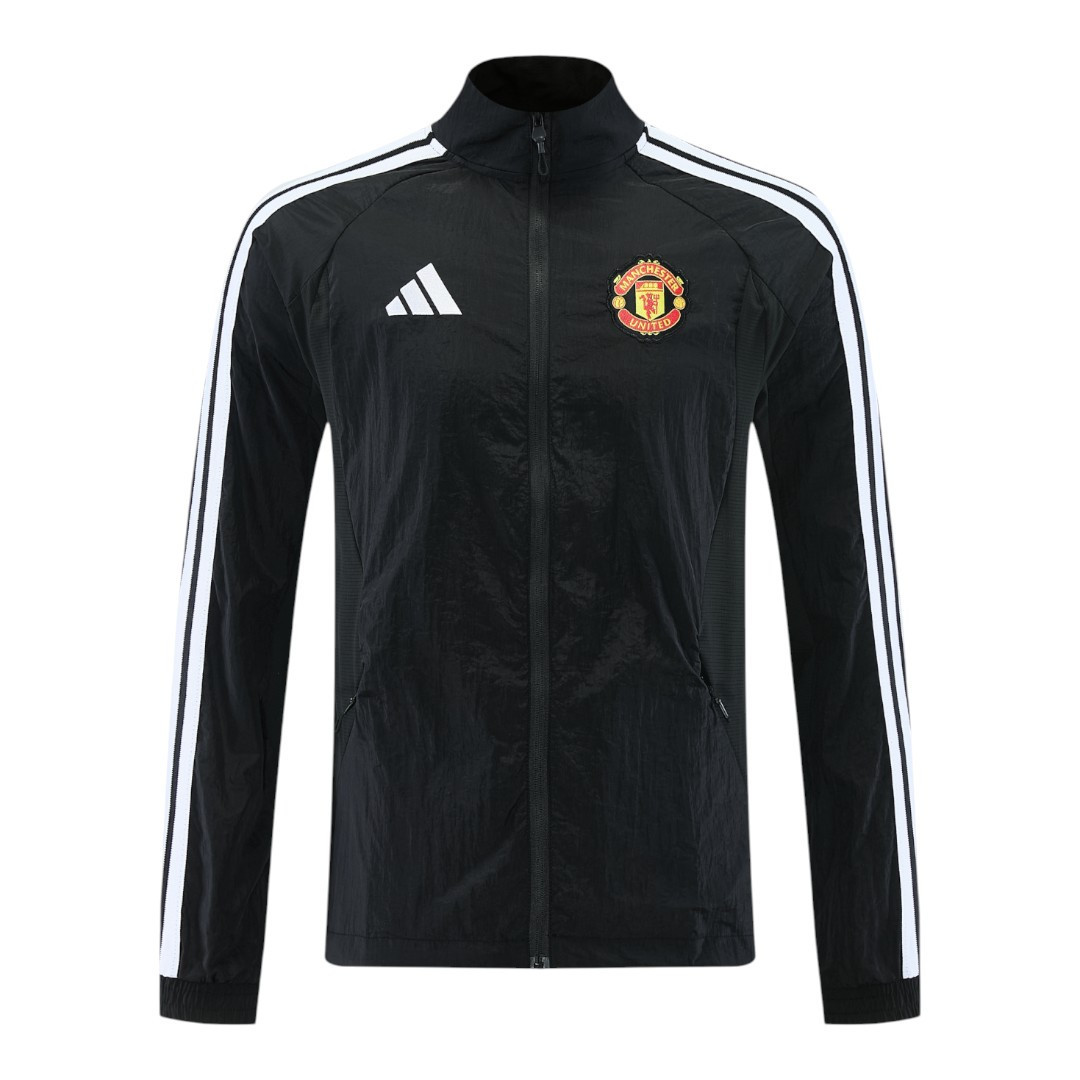 Manchester United 26/27 Men's Black Windbreaker