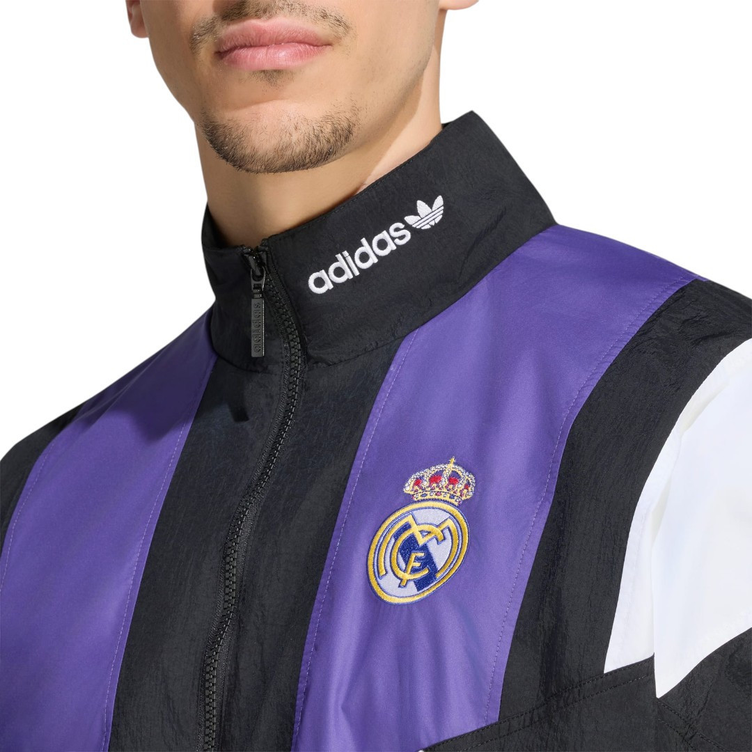 Real Madrid 26/27 Men's EQT Black Jacket