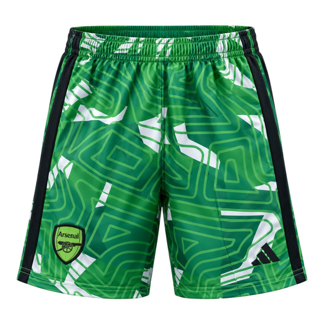 Arsenal 26/27 Kid's Light Green Goalkeeper Set