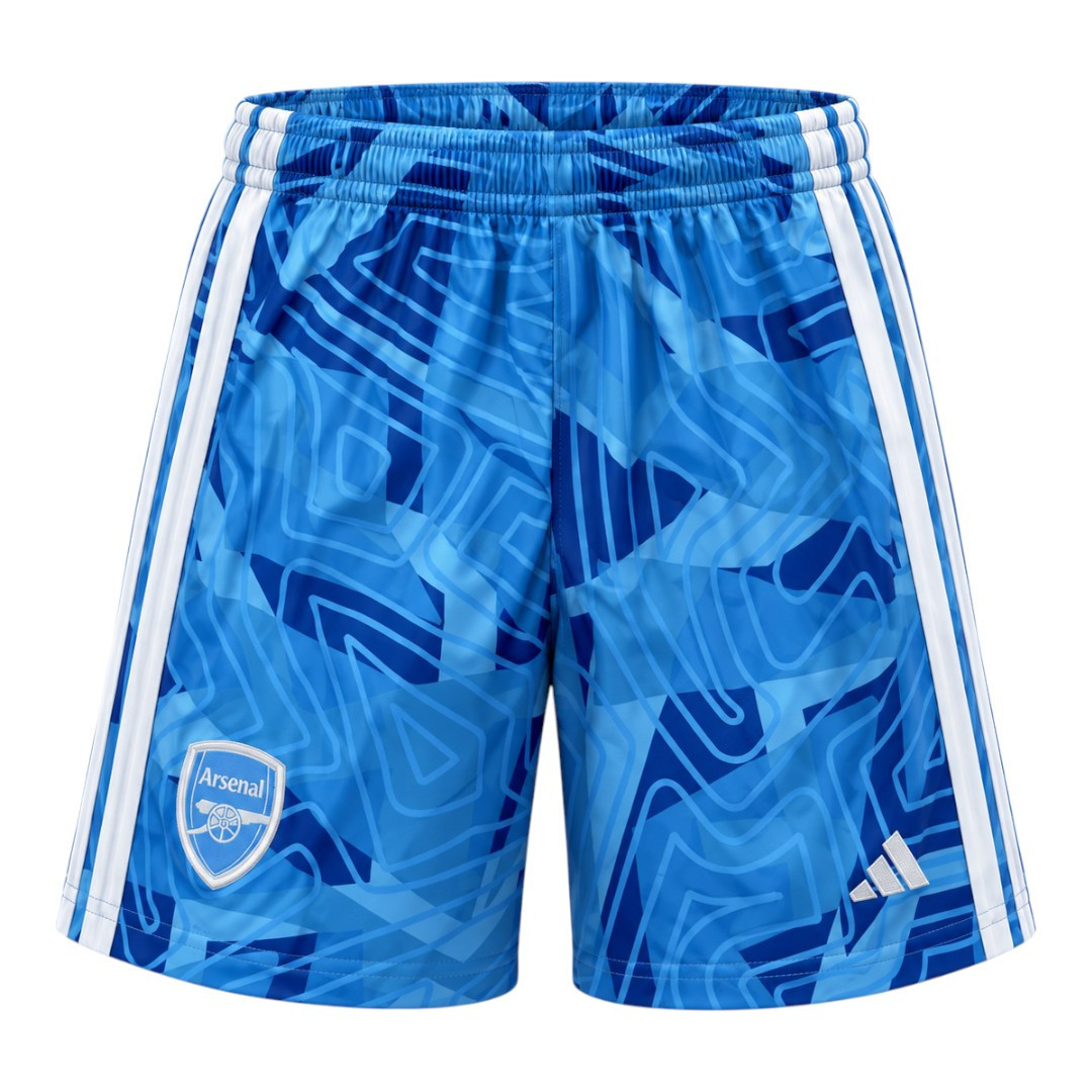Arsenal 26/27 Kid's Blue Goalkeeper Set