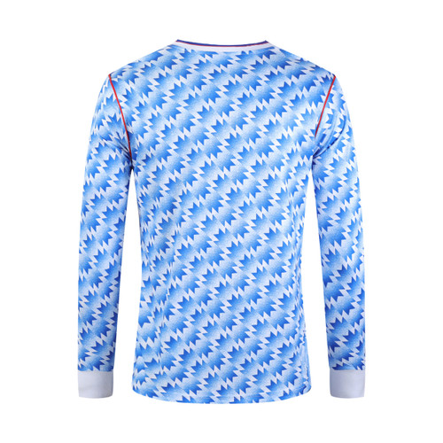 Manchester United 90/92 Men's Away Retro Long Sleeve Shirt