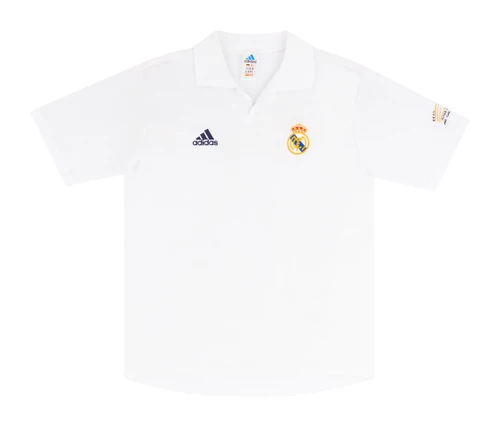 Real Madrid 01/02 Men's Anniversary Home Retro Shirt