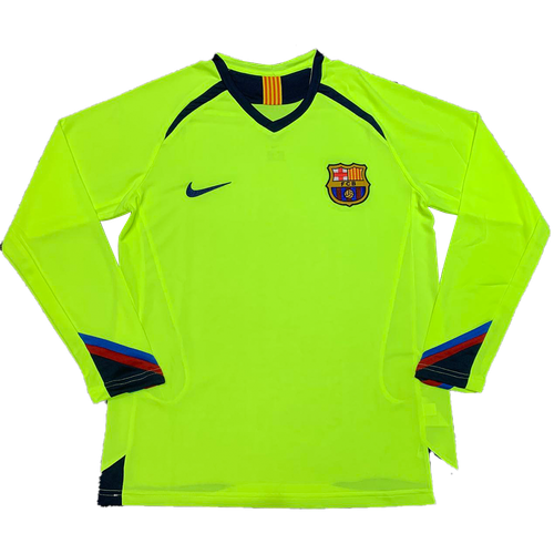 Barcelona 05/06 Men's Away Retro Long Sleeve Shirt