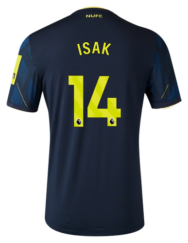 ISAK #14 Newcastle United 23/24 Authentic Men's Third Shirt - PL Font