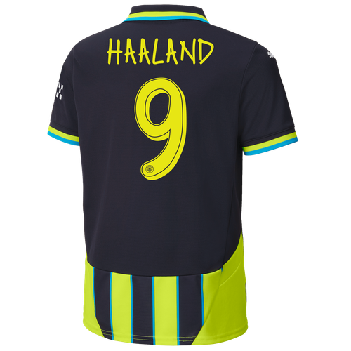 HAALAND #9 Manchester City 24/25 Kid's Away Shirt and Shorts - Man City Font