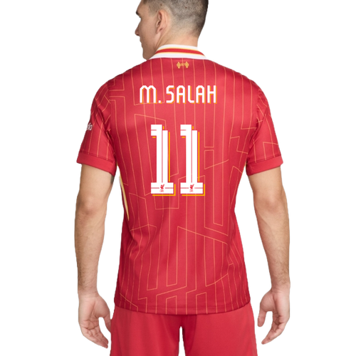 M.SALAH #11 Liverpool 24/25 Stadium Men's Home Shirt - LFC Font