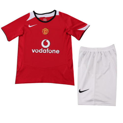 Manchester United 05/06 Kid's Home Retro Mini-Kit