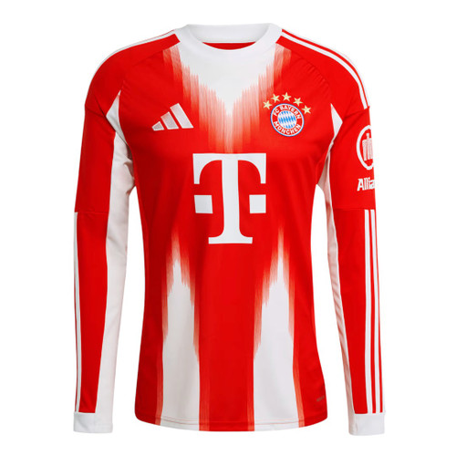 Bayern Munich 25/26 Men's Home Long Sleeve Shirt