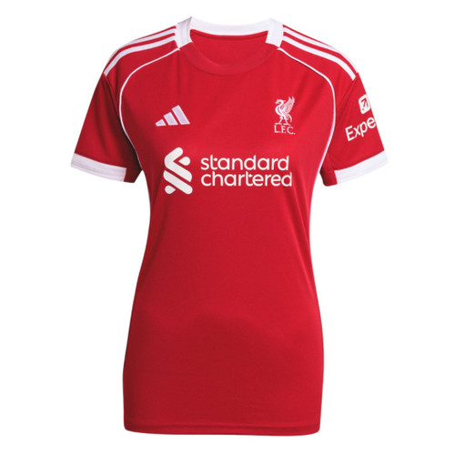 M.SALAH #11 Liverpool 25/26 Women's Home Shirt - PL Font
