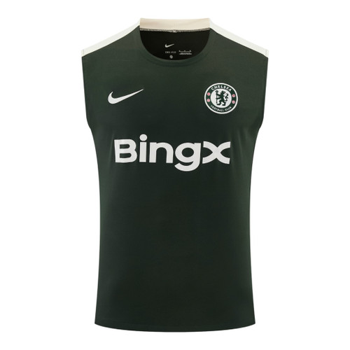 Chelsea 25/26 Men's Green Traning Tank Top