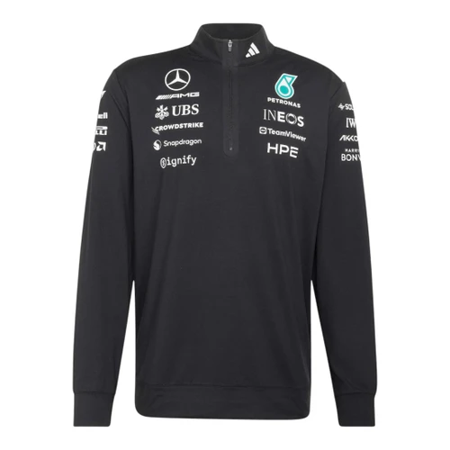 Mercedes-AMG 2026 Black Team Quarter Zip