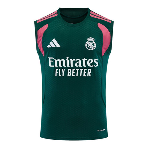Real Madrid 26/27 Men's Green Training Tank Top
