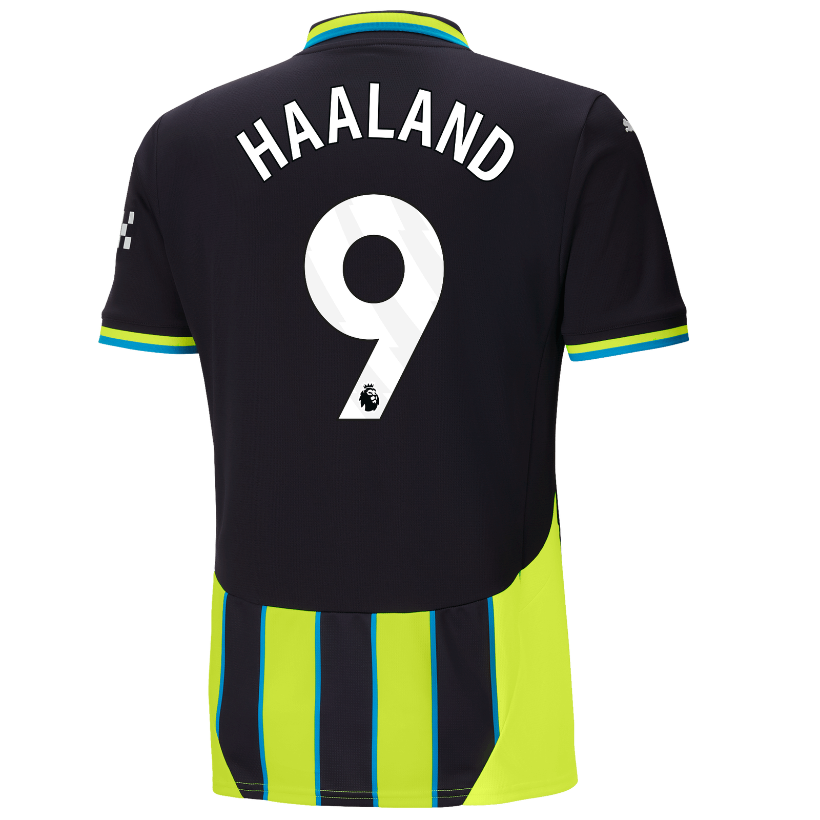 HAALAND #9 Manchester City 24/25 Stadium Men's Away Shirt - PL Font