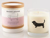 basset hound soy candle
