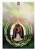 basset hound wind spinner