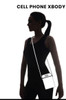 Chala Cellphone Crossbody-Black/Gray