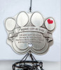 Pawprints Memorial Wind Chime