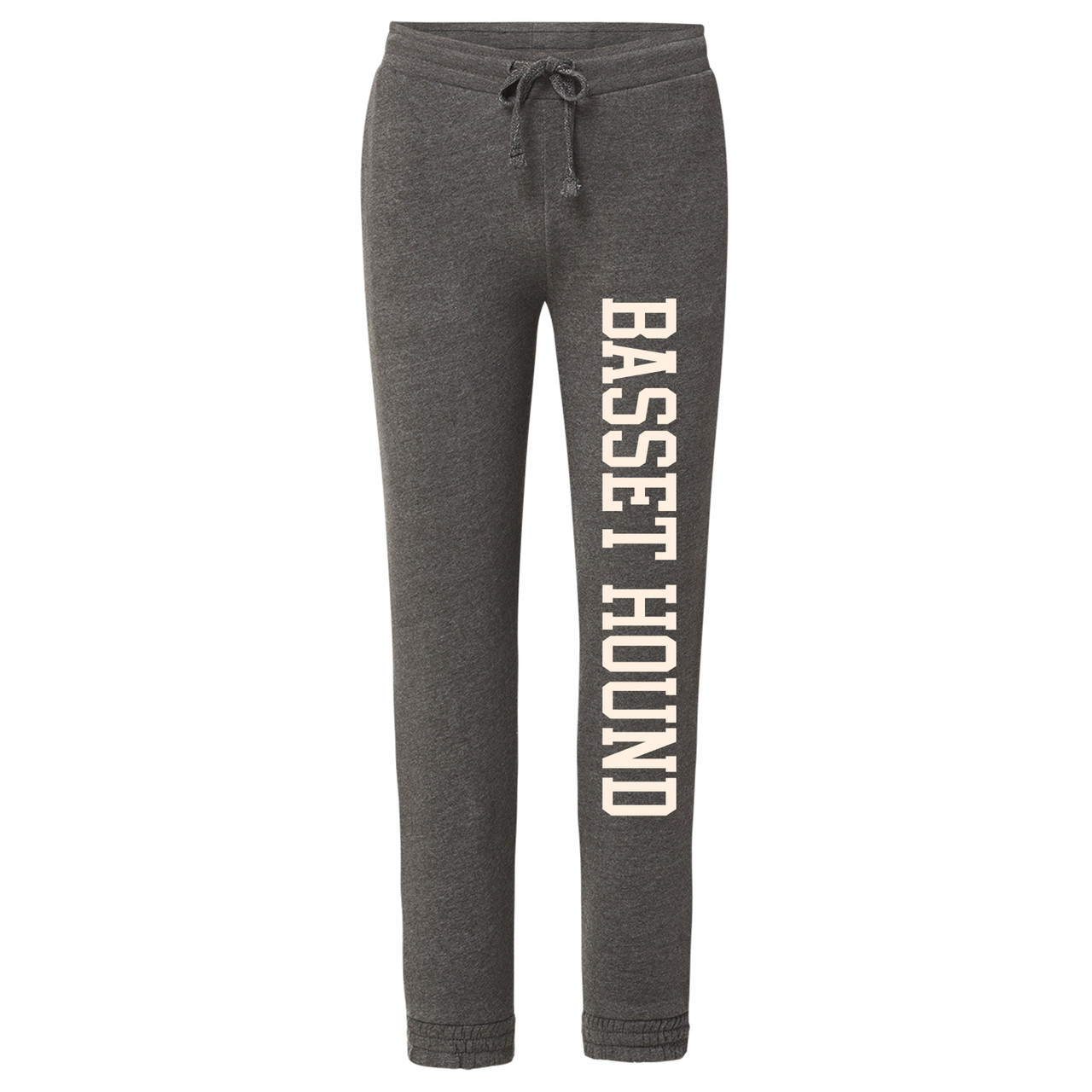Ladies Basset Hound Fleece Pants - The Slobber Shoppe